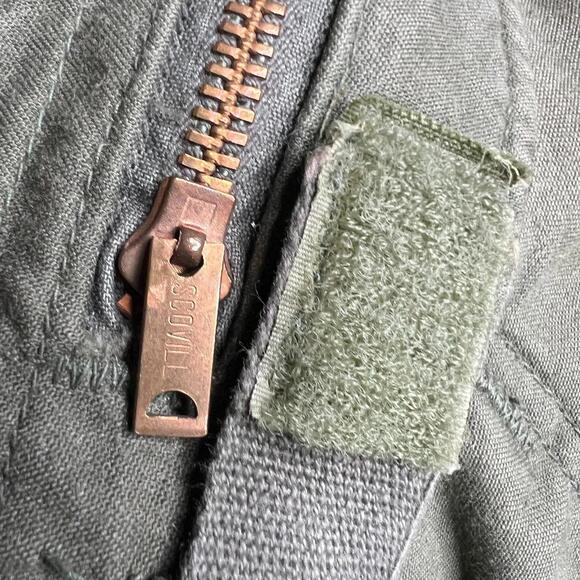 Vintage 80s U.S. Army M-65 Field Jacket Small Regular OG-107 Scovill Zipper - Picture 8 of 10